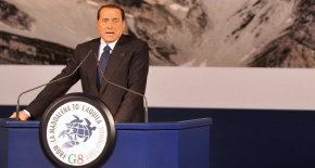 foto. G8 Berlusconi